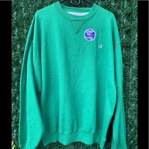 Long Sleeve Green Champion Cozy